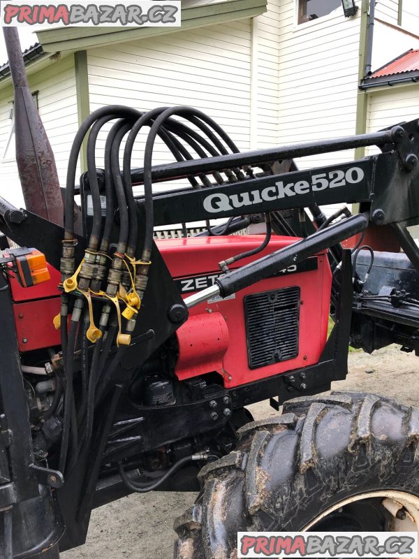 Traktor Zetor 7245 + kompletní čelní nakladač