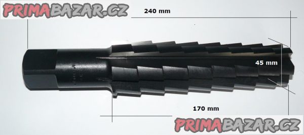 Výstružník kuželový M5/1 s válc.stopkou pro Morse kužele