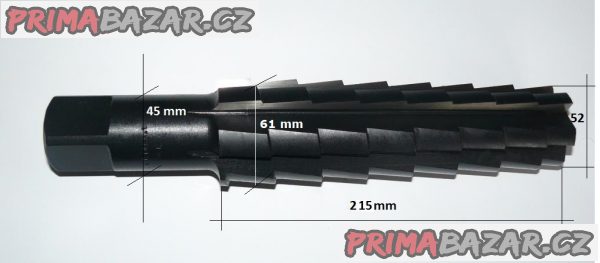 Výstružník kužel. M6/1 s válc.st.pro Morse kužele (NOVÝ)