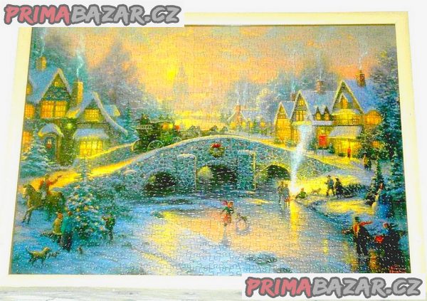 NOVĚ  zarámované obrazy  z Puzzle.