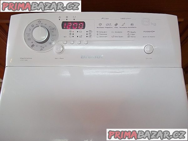 Pračka se sušičkou prádla BRANDT WTD1276DE až na 6 kg