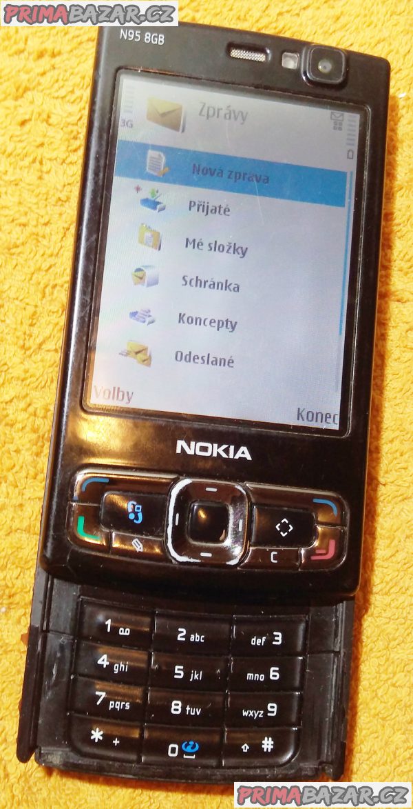 Nokia 7610s +Nokia N95 8GB +LG KC550 -100% funkční!!!