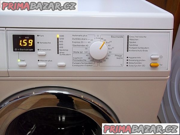 Pračka MIELE SOFTTRONIC W 3371 WPS voštinový buben