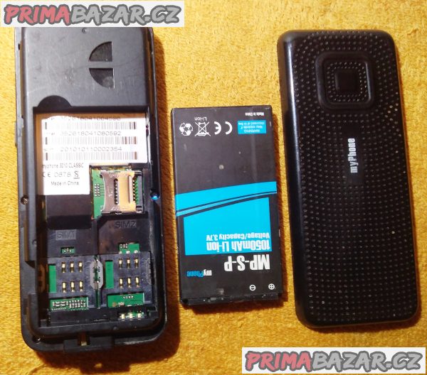 Samsung GT-E1200R +myPhone 3010 +Nokia 6070 -100% funkční!!!