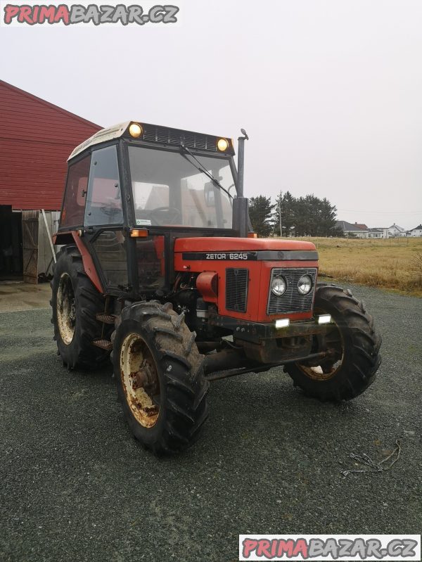 Traktor Zetor 6245 - perfektní stav