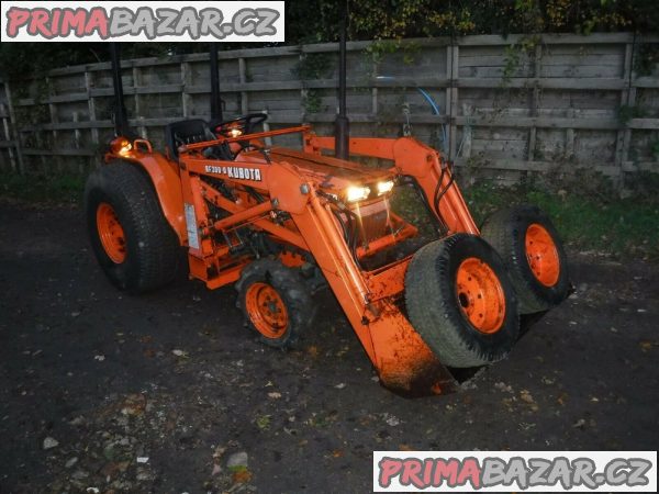 Malotraktor Kubota B.8II.00 s odnímatelným čelným nakladačom