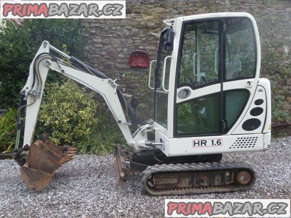 Minibagr Terex HRIVI-6 - plně funkční