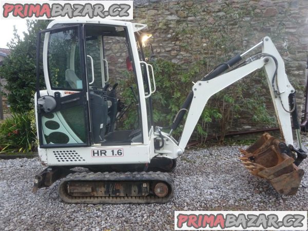 Minibagr Terex HRIVI-6 - plně funkční