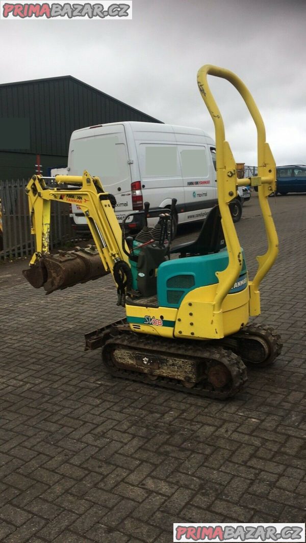 Minibagr Yanmar sv08.(S)1