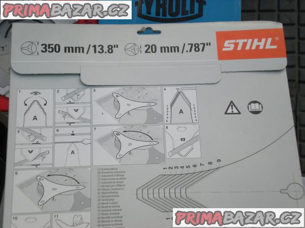 STIHL Trojramenný vyžínací nůž 350mm STIHL Trojramenný vyžínací nůž 350mm