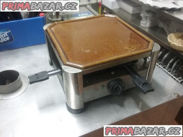 Gril raclette s terakotou Gril raclette s terakotou