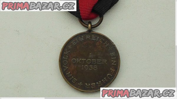 Medaile za obsazení Sudet Medaile za obsazení Sudet