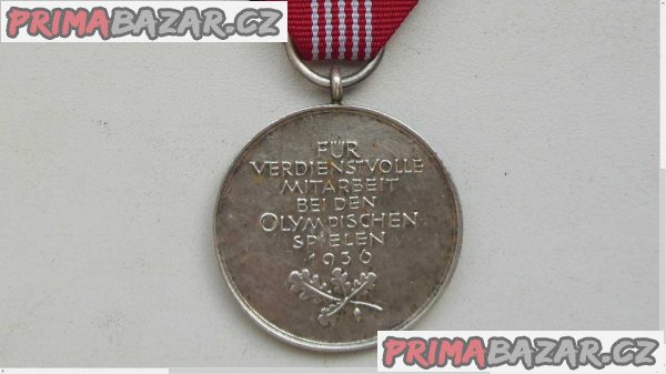 Německá olympijská medaile 1936 Německá olympijská medaile 1936