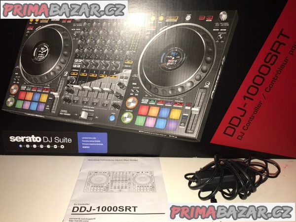 Zcela nový Pioneer DJ DDJ-1000SRT 4-kanálový profesionální DJ ovladač pro rekordbox dj