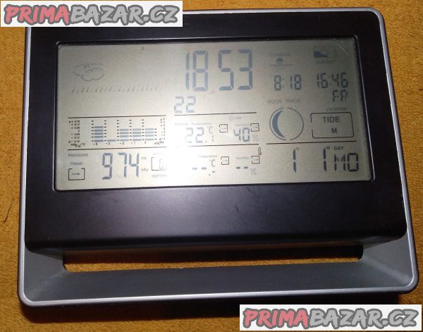 Měřič spotřeby +2x meteostanice +4x UV zář. 9W +přen. židlička +časoměřič!