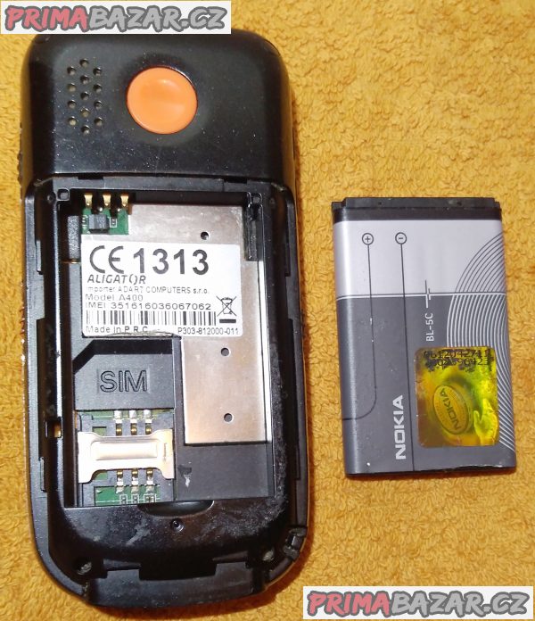 Aligator A400 +Nokia 6230 +Nokia 6020 -100 % funkční!!!