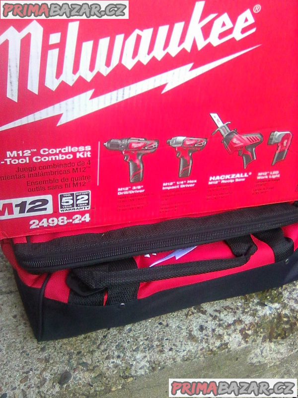Milwaukee M12 4-Tool Combo Kit (2498-24)