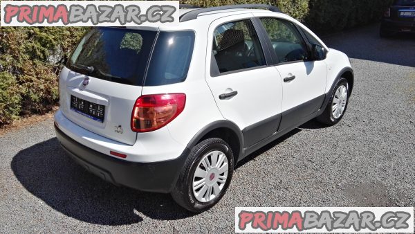 Fiat Sedici 1,6 16V benzín 4x4 STK servisováno Fiat Sedici 1,6 16V benzín 4x4 STK servisováno