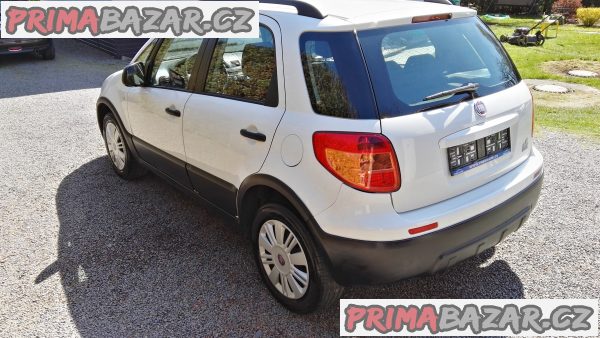 Fiat Sedici 1,6 16V benzín 4x4 STK servisováno Fiat Sedici 1,6 16V benzín 4x4 STK servisováno