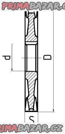 FRÉZA KOTOUČOVÁ JEMNOZUBÁ 90x14x27 mm  HSS  ČR (NOVÁ)