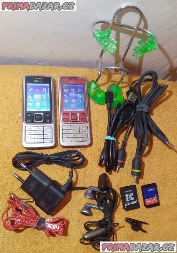 2x Nokia 6300 -moc hezké + 5 DÁRKŮ!!!