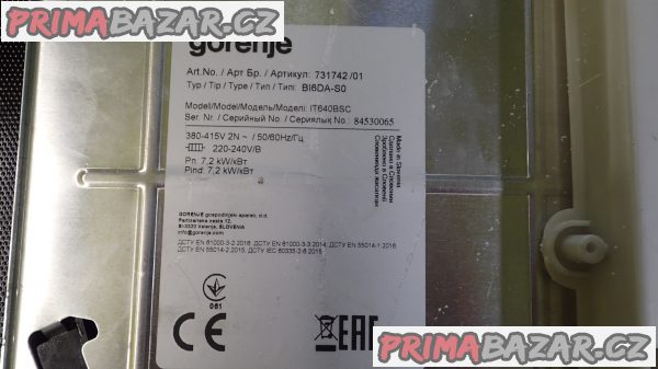 GORENJE varná indukční deska IT640BSC