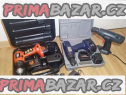 AKU vrtačky Black & Decker +Alpha-tools +2x nabíječka!!!