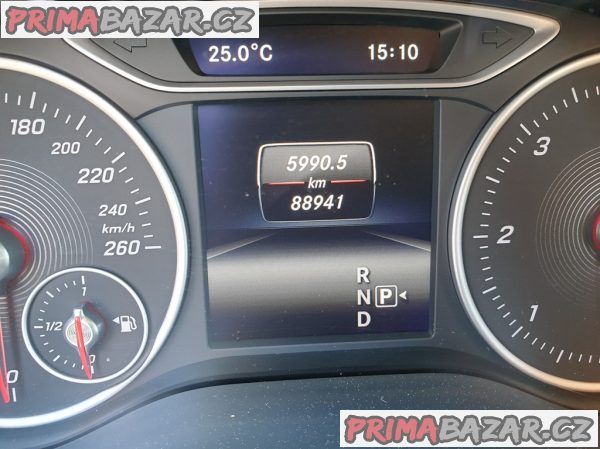 Mercedes B 180 CDI-PO SLEVĚ-2015-ČR-89000km-Ser.K