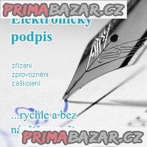 Elektronický podpis - zřízení