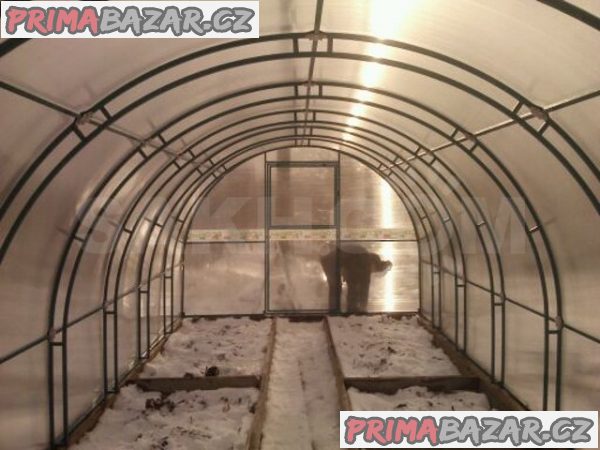 Zahradní polykarbonátový skleník Agroflex – TITAN LUX