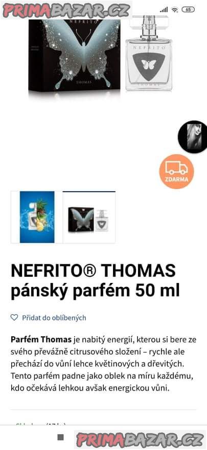 Parfémy značky Nefrito