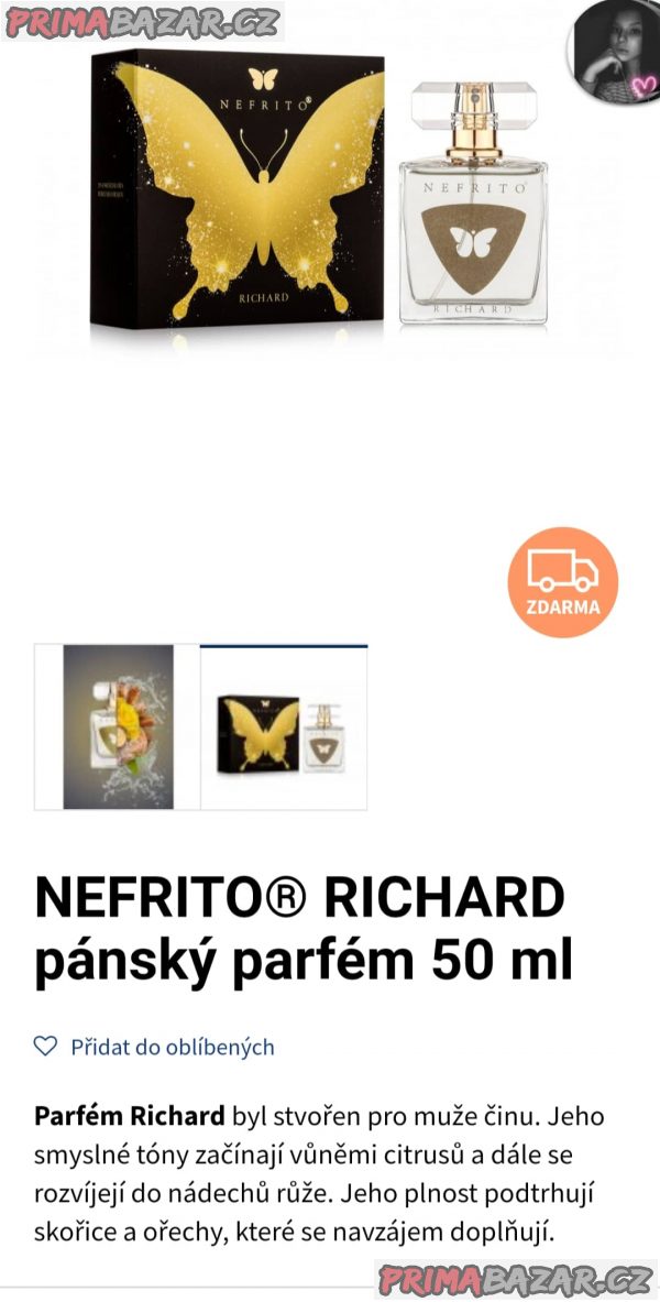 Parfémy značky Nefrito