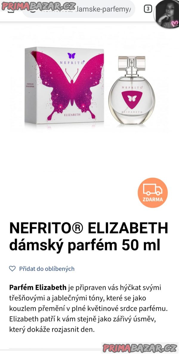 Parfémy značky Nefrito