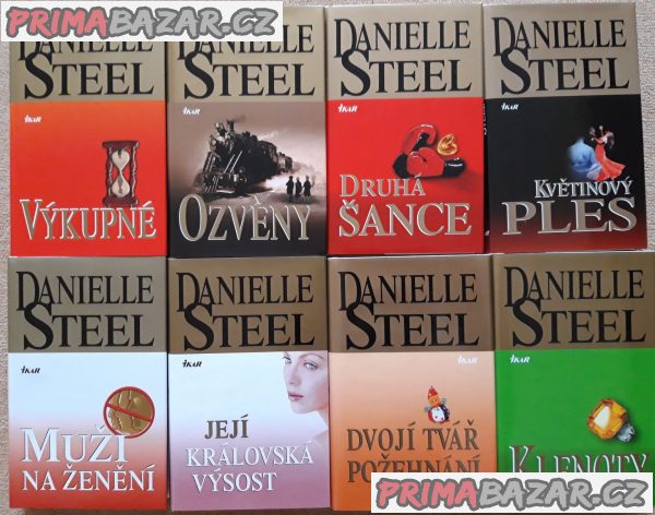 Prodám 37 románů od Danielle Steel