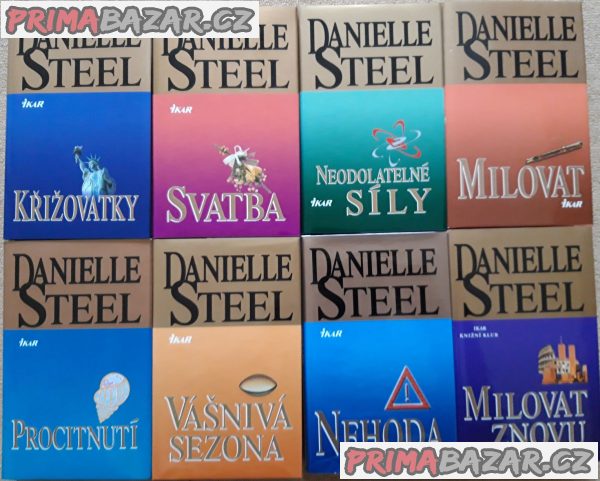 Prodám 37 románů od Danielle Steel