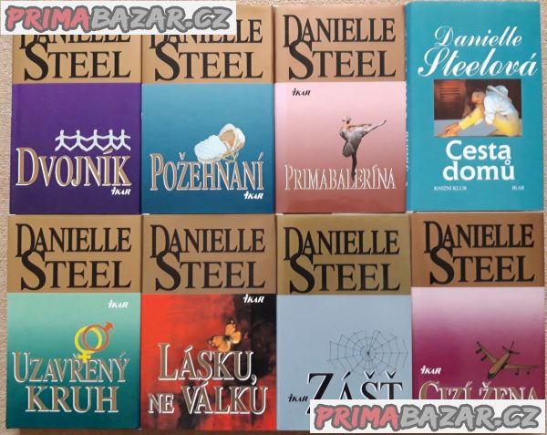 Prodám 37 románů od Danielle Steel