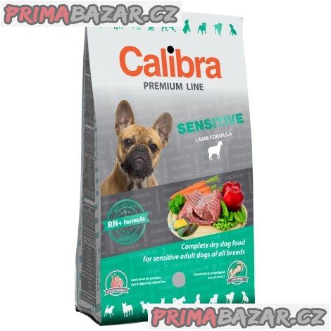 Calibra Dog Premium Line Sensitive Lamb 12 kg, Kiltix antiparazitní obojek 38 cm