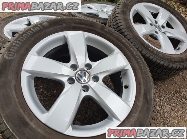 alu kola orig. Volkswagen Tiguan Boston Audi Q5 číslo dílu 5N0601025AG 5x112 6.5jx1