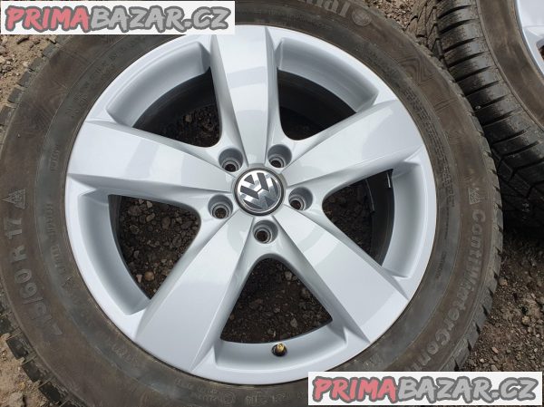 alu kola orig. Volkswagen Tiguan Boston Audi Q5 číslo dílu 5N0601025AG 5x112 6.5jx1