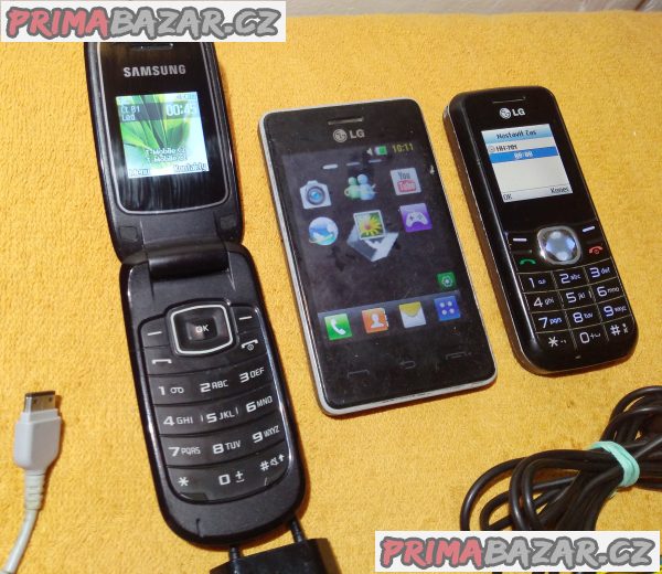 Samsung E1150 +LG Optimus T3 +LG GS101!!!