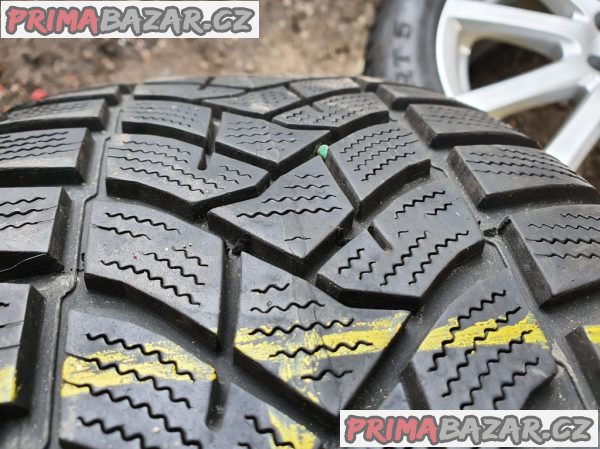 Alu kola elektrony Autec se7017 5x112 7jx17 et40 pneu 60% vzorek Dunlop sport 5 215/55 r17 98v 7x17