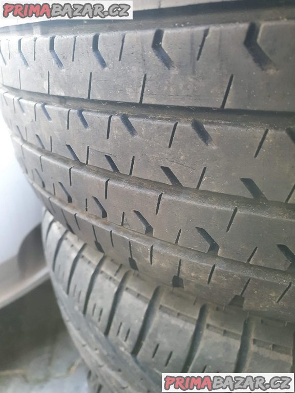 Plechové disky citroen 4x108 5.5jx14 et24 pneu 175/65 r14 82t 40-50% vzorek letni možnost zaslání na dobírku