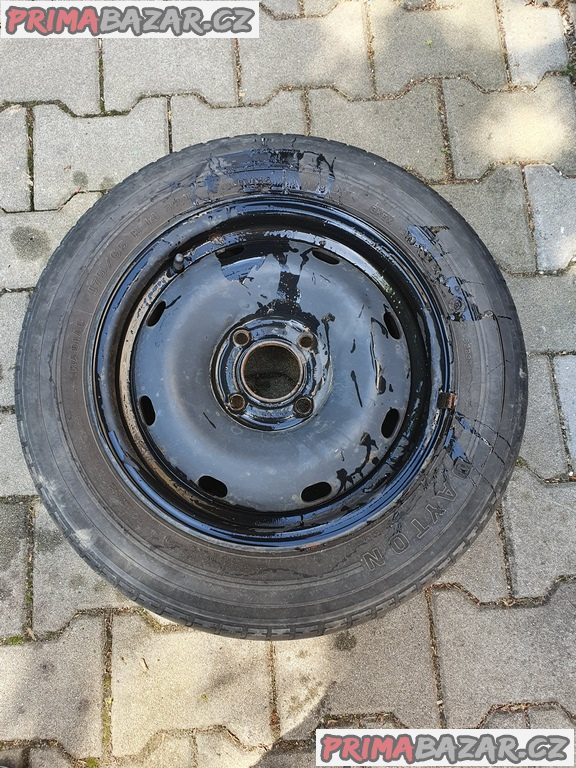 Plechové disky citroen 4x108 5.5jx14 et24 pneu 175/65 r14 82t 40-50% vzorek letni možnost zaslání na dobírku