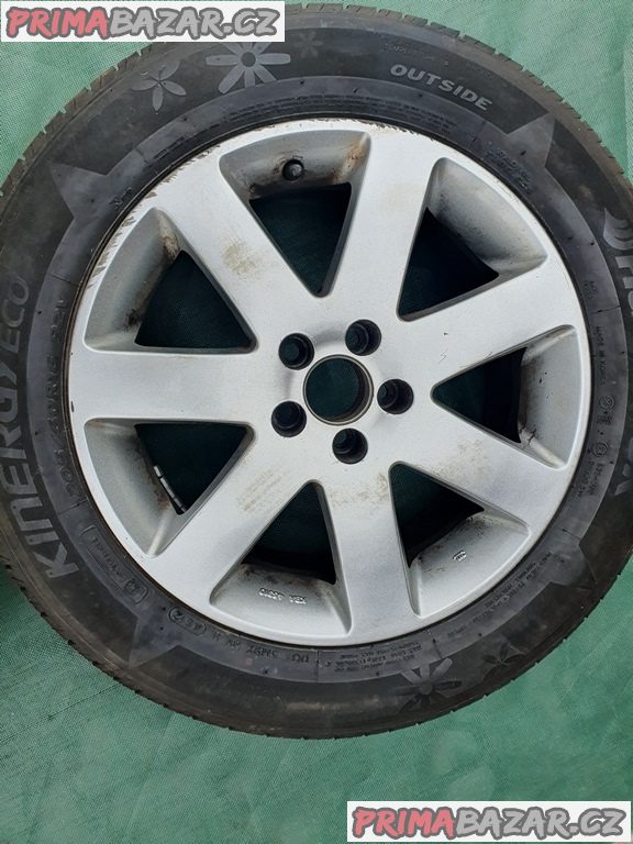 alu kola elektrony Orig. Peugeot mitsubishi 5x114.3 7jx18 et38 pneu continental cross contact 225/55 r18 98v 70% vzorek letni možnost zaslání na dobírku platí do smazání za k