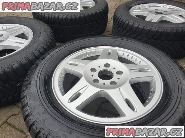 alu kola orig. Mercedes Benz G W460 W463 označení dílu 4634011002 5x130 7.5jx18 et63 pneu 90% vzorek dunlop 265/60 r18 110h zt kolesá je možnost zaslání na dob