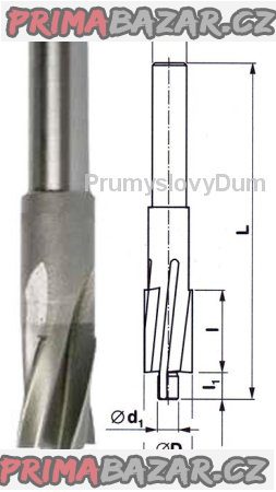 Záhlubník 10X5,3 pro válcový šroub M5, použitý, FUNKČNÍ