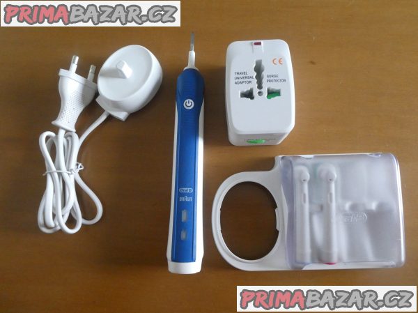 Elektrický zubní kartáček Oral-B Pro 4000 včetně příslušenství Elektrický zubní kartáček Oral-B Pro 4000 včetně příslušenství