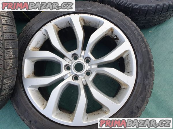 Alu kola elektrony r21 orig. Land rover range rover sport DK6M 1007 BA 5x120 9.5jx21 is49 style