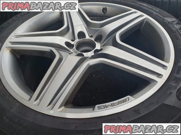 R20 Alu kola elektrony orig. AMG GL M-class A1664012202 5x112 9jx20 et41 pneu michelin 275/45 r20