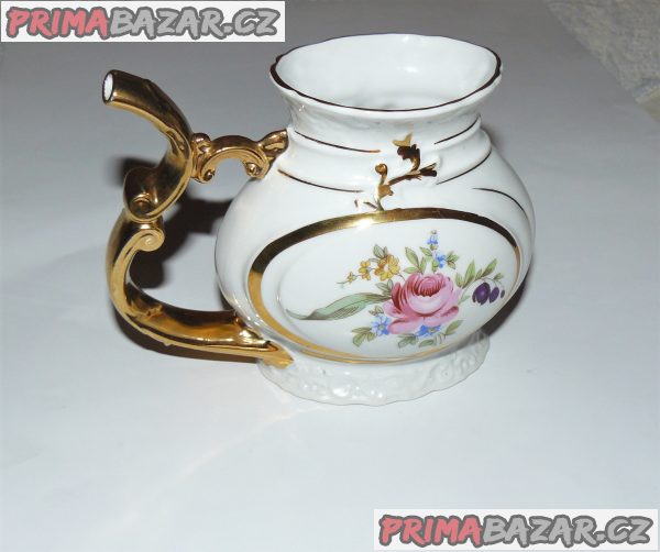 Porcelánový pohár s hrdlem 140x108x75 mm